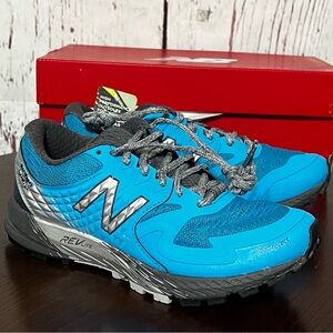 New Balance QoM  Rev Lite Trail Running Women Shoes in Blue & Gray size 6.5 NIB